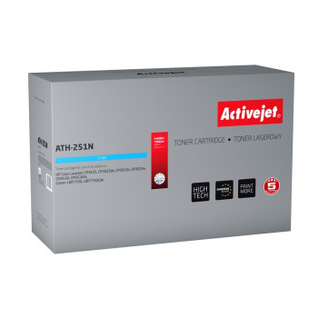 Activejet ATH-251N toner (replacement for HP 504A CE251A, Canon CRG-723C; Supreme; 7000 pages; cyan)