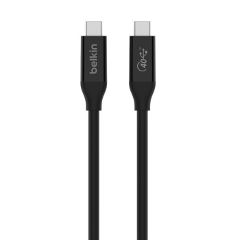 Belkin INZ001bt0.8MBK USB cable USB4 Gen 3x2 0.8 m USB C Black