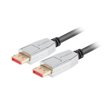 Lanberg CA-DPDP-20CU-0018-BK DisplayPort cable 20 PIN V1.4 1.8m 8K
