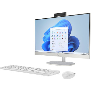 HP AIO 24-cr0011nw i5-1335U 23.8"FHD AG IPS 16GB DDR4 3200 SSD512 Intel Iris Xe Graphics Win11 2Y Shell White