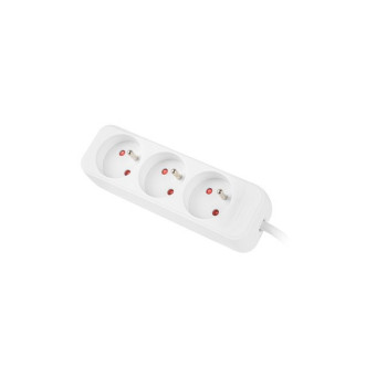 LANBERG POWER STRIP 1.5M BLACK, 3X 230V PL