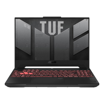 ASUS TUF Gaming A15 FA507UI-LP015W AMD Ryzen™ 9 8945H Laptop 39.6 cm (15.6") Full HD 16 GB DDR5-SDRAM 1 TB SSD NVIDIA GeForce RTX 4070 Wi-Fi 6E (802.11ax) Windows 11 Home Black, Grey