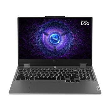 Lenovo LOQ Intel® Core™ i5 i5-12450HX Laptop 39.6 cm (15.6") Full HD 16 GB DDR5-SDRAM 1 TB SSD NVIDIA GeForce RTX 3050 Wi-Fi 6 (802.11ax) NoOS Grey