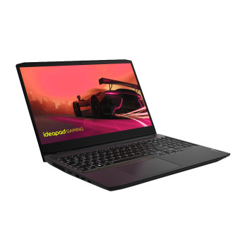 Lenovo IdeaPad Gaming 3 AMD Ryzen™ 5 5500H Laptop 39.6 cm (15.6") Full HD 16 GB DDR4-SDRAM 512 GB SSD NVIDIA GeForce RTX 2050 Wi-Fi 5 (802.11ac) Black