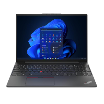 Lenovo ThinkPad E16 Laptop 40.6 cm (16") WUXGA Intel® Core™ i5 i5-1335U 16 GB DDR4-SDRAM 512 GB SSD MX550 Wi-Fi 6 (802.11ax) Windows 11 Pro Black