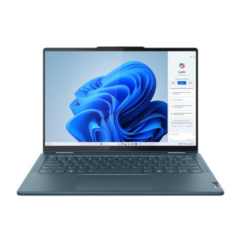 Lenovo Yoga 7 2-in-1 14IML9 Intel Core Ultra 5 125H Hybrid (2-in-1) 35.6 cm (14") Touchscreen 2,8K 16 GB LPDDR5x-SDRAM 1 TB SSD Wi-Fi 6E (802.11ax) Windows 11 Home Teal