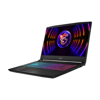 MSI Katana 15 B12VFK-083XPL i7-12650H Notebook 39.6 cm (15.6") Full HD Intel® Core™ i7 16 GB DDR5-SDRAM 1000 GB SSD NVIDIA GeForce RTX 4060 Wi-Fi 6 (802.11ax) NoOS Black