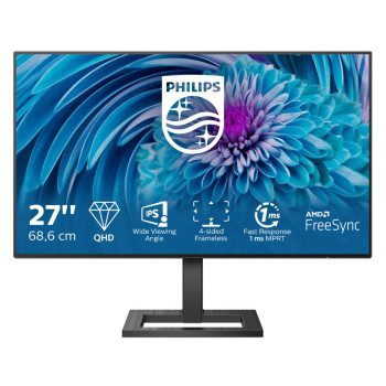 Philips E Line 275E2FAE/00 computer monitor 68.6 cm (27") 2560 x 1440 pixels 4K Ultra HD LED Black
