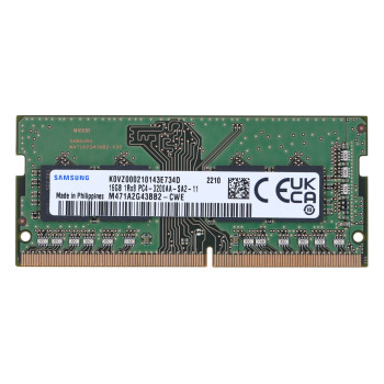 Samsung SO-DIMM 16GB DDR4 1Rx8 3200MHz PC4-25600 M471A2G43BB2-CWE