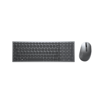 DELL KM7120W keyboard RF Wireless + Bluetooth QWERTY US International Grey, Titanium