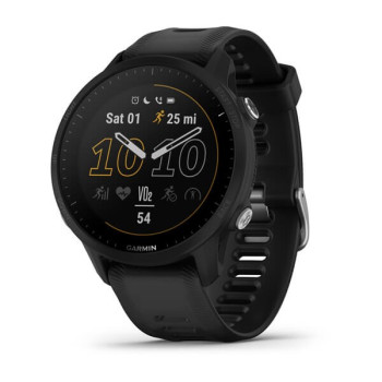 Garmin Forerunner 955 3.3 cm (1.3") LCD Digital 260 x 260 pixels Touchscreen Black Wi-Fi GPS (satellite)