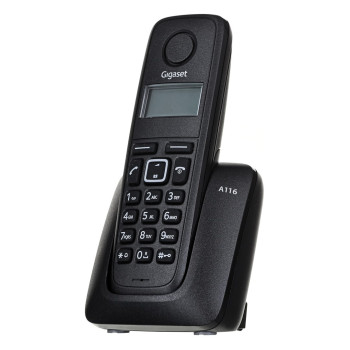 Gigaset A116 DECT telephone Caller ID Black