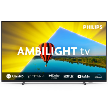 Philips 43PUS8079/12 TV 109.2 cm (43") 4K Ultra HD Smart TV Wi-Fi Black
