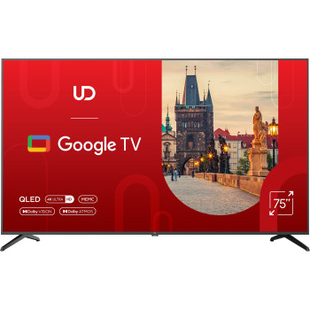 UD 75" TV 75QGU8210S 4K Ultra HD, Q-LED, DVB-T/T2/C