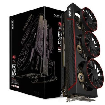 XFX Quicksilver AMD Radeon RX 7800 XT Magnetic Air Gaming Graphics Card