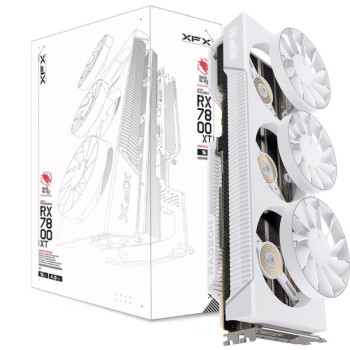 XFX Quicksilver AMD Radeon RX 7800 XT Magnetic Air Gaming Graphics Card