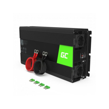 Green Cell INV21 power adapter/inverter Auto 6000 W Black