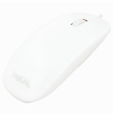 USB wireless optical mouse, white