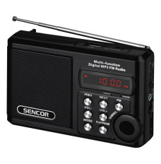 Portable radio SRD 215 B MP3, USB, SD