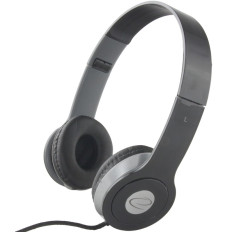 HEADPHONES AUDIO STEREO EH145K TECHNO BLACK