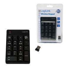 Wireless numeric keypad, 18 keys
