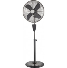 Standing fan with remote control inox MWP-13M