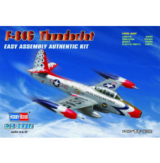 Plastic model F-84G ThunderJet