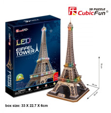 Puzzle 3D Eiffel Tower (Light)