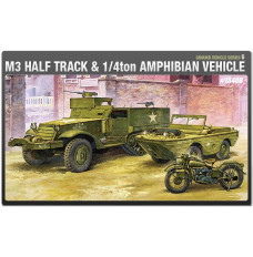 M3 Half Track an d 1 4 Ton Amphibian Vehicle