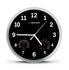 WALL CLOCK LYON BLACK