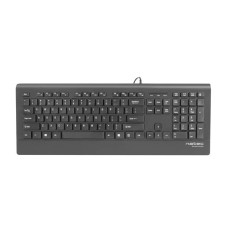 Keyboard BARRACUDA Slim Black USB