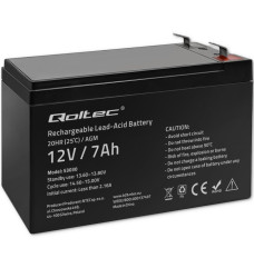 Gel battery | 12V | 7Ah | Max.72A | AGM
