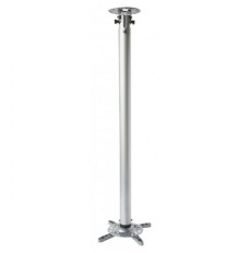 Arm for projector 110-190cm ceiling, 15kg, silver