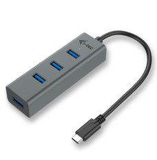 USB-C Metal 4-Port HUB USB 3.0 4x USB 3.0