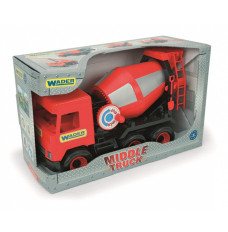 Middle Truc Concrete mixer red 38 cm in box