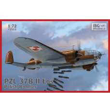 Plastic model PZL.37B II LOS Polish Medium Bomber