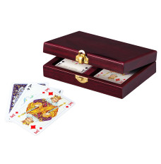 Cards Lux in wooden casket