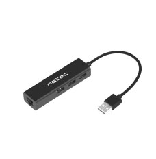USB Hub 3-ports + RJ45 Dragonfly