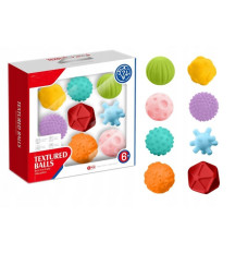 Textured balls 8 pieces