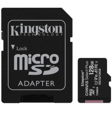 Karta pamięci microSD 128GB Canvas Select Plus 100MB/s Adapter 