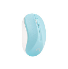 Wireless mouse Toucan blue-white