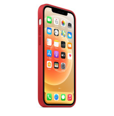 IPHONE 12_12 PRO Silicone Case Red