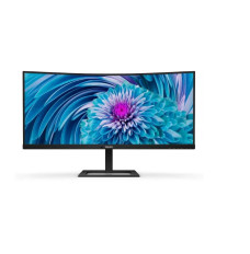 Monitor 346E2CUAE 34 inch VA Curved HDMI DP USB-C, height adjustment