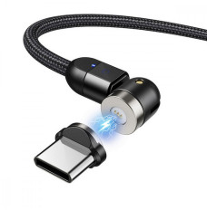 USB magnetic cable 3in1 2m typ C MCE475
