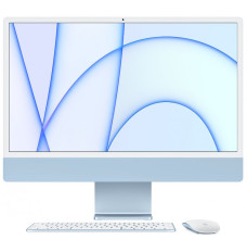 24 iMac Retina 4.5K display: Apple M1 chip 8 core CPU and 8 core GPU, 256GB - Blue 
