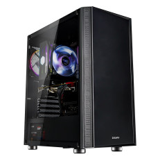 ZALMAN R2 Black ATX Mid Tower PC Case 120mm fan