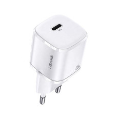 USAMS Phone Charger 1x USB-C T36 20W PD3.0 Fas