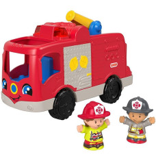 Little Explorerss fire truck Little People