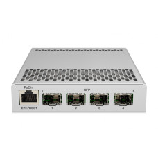 MikroTik Switch 1xGbE 4xSFP+ CRS305-1G-4S+I