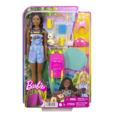 Doll Barbie Camping Barbie Brooklyn + accessories